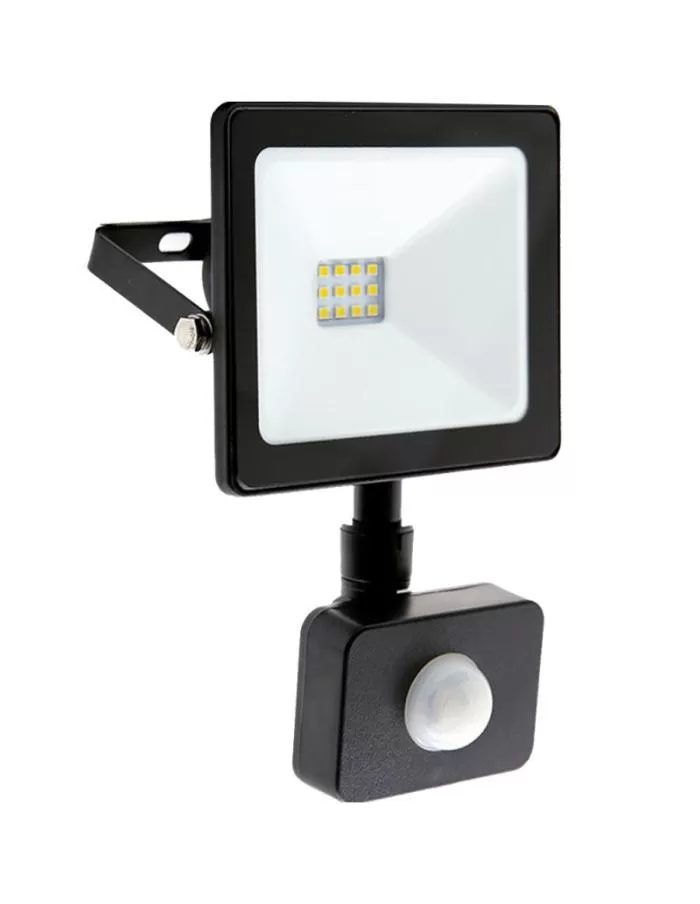 Reflector LED 10W con Sensor de Movimiento Silverlight blanco frío