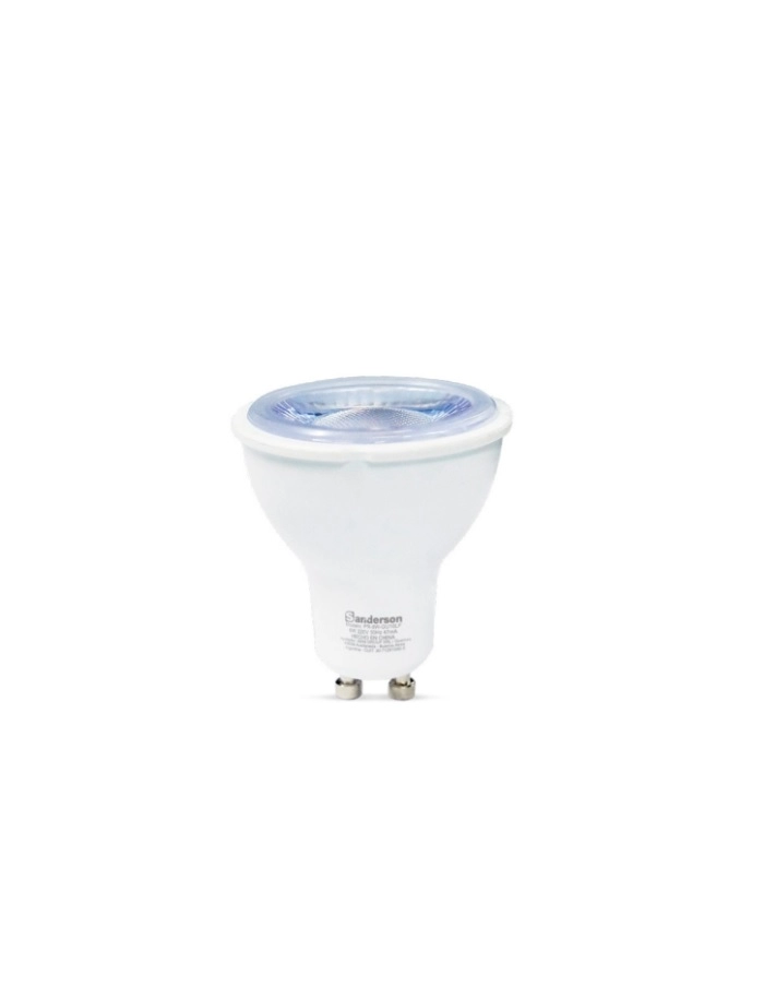 Dicroica LED 6W GU10 Sanderson luz dia 6000K