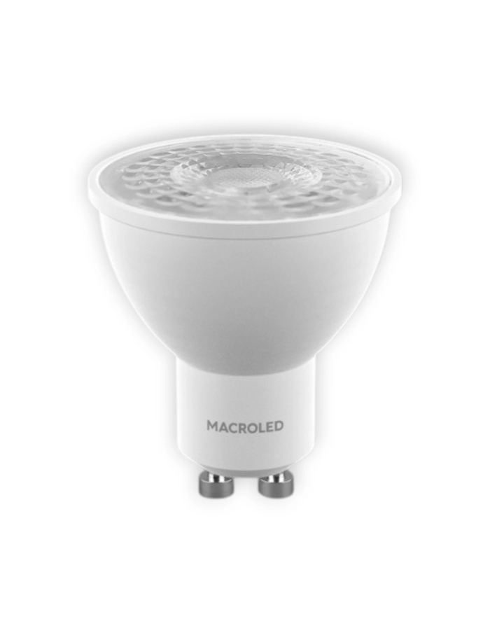 Dicro LED 7W dimeable GU10 Macroled luz cálida Eco