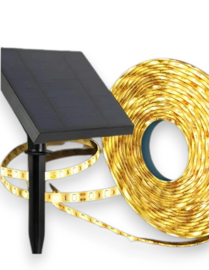 Tira LED 4W solar LITEX blanco cálido