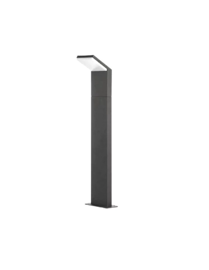 Farola LED para piso 9W IP54 IDEA NILE gris luz cálida