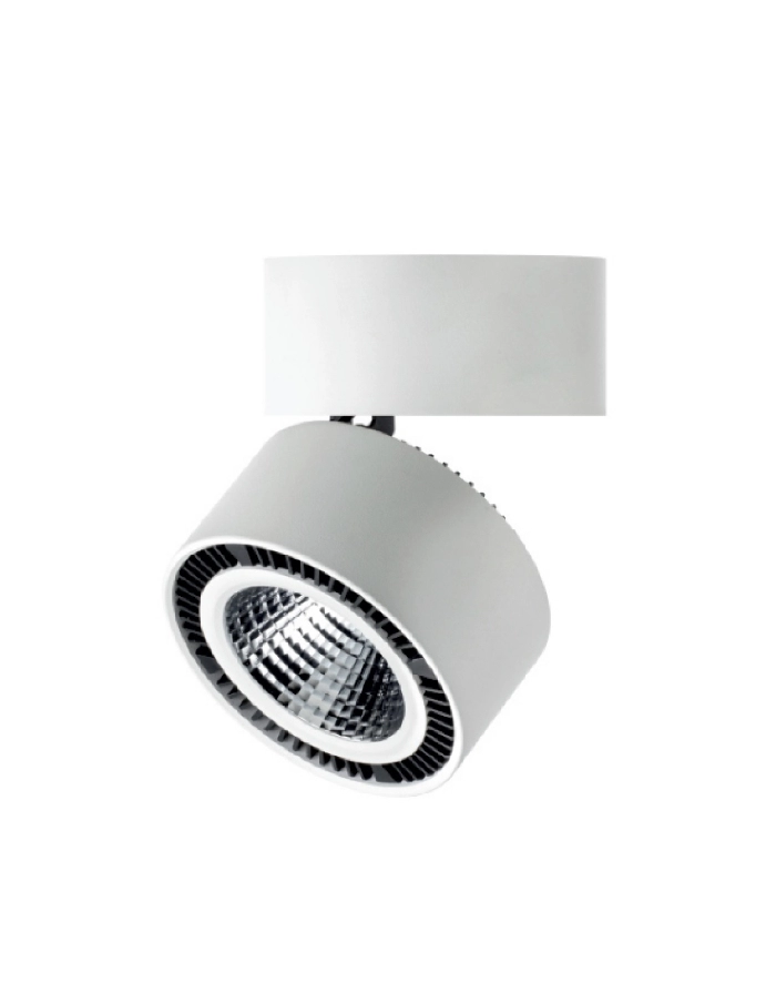 Aplique LED 15W dimerizable IDEA KOZMO R blanco luz calida