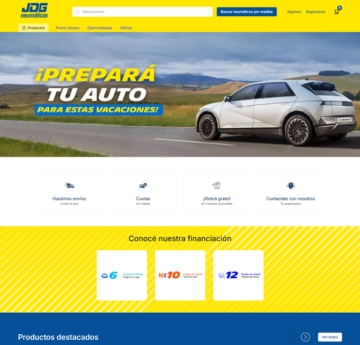 Proyecto JDG Neumaticos